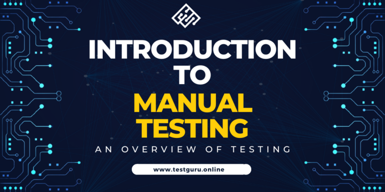 Introduction to manual testing image