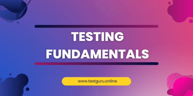 testing fundamentals image